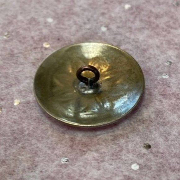 Very Nice Flower Design Silver Concho Button - Picture 3 of 6